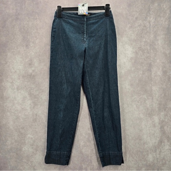 Express Indigo Straight Leg Jeans - Picture 1 of 7